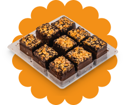 Image showcasing Chocolate Brownie Bites Hamper – Love Brownies