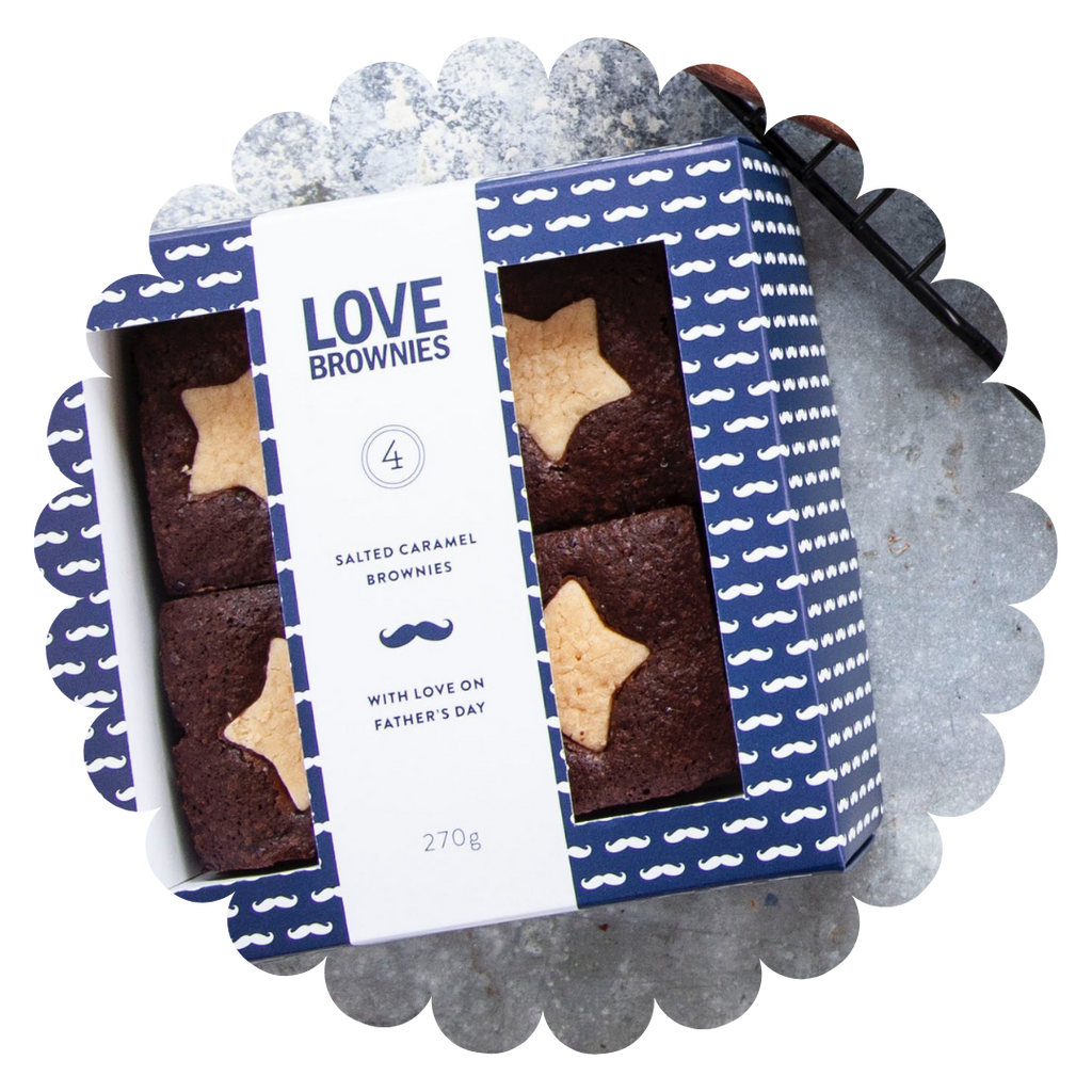 Limited Edition Father’s Day Salted Caramel Brownie Treat Box