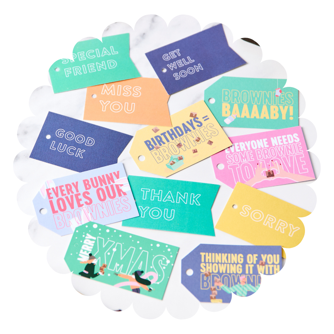 
                  
                    group of colourful gift tags for different occasions for handwritten notes. Miss you, get well soon, good luck, thank you, special friend, baby, sorry, birthday
                  
                