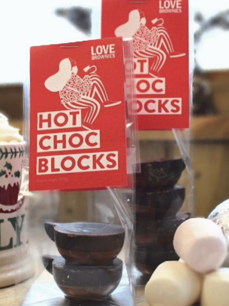 Hot chocolate blocks