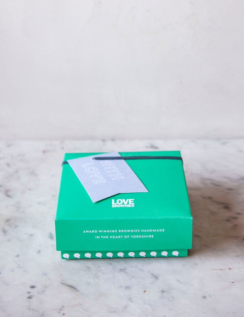 Mother's Day Chocolate Brownie Gift Box