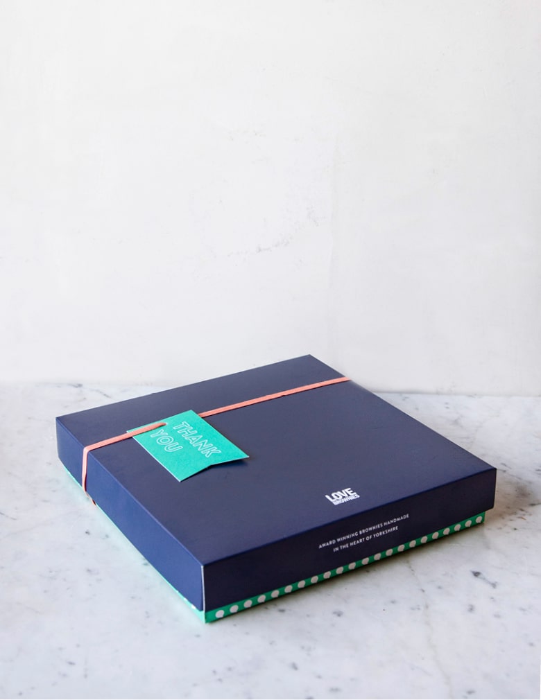 Mother's Day Chocolate Brownie Gift Box