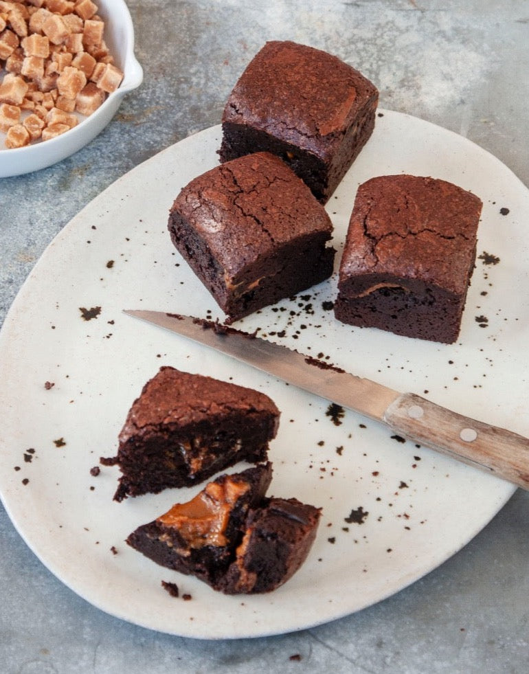 
                  
                    caramel fudge chocolate brownies
                  
                